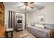 Cozy bedroom with built-in shelving and a daybed at 2328 N Roca St, Mesa, AZ 85213
