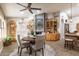 Kitchen dining area with a round table and four chairs at 2328 N Roca St, Mesa, AZ 85213