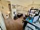 Spacious office loft area with a desk and view of the staircase at 4444 E Wildwood Dr, Phoenix, AZ 85048