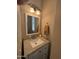 Image of a small bathroom with a granite countertop and white vanity at 14028 N Edgeworth N Dr # A, Fountain Hills, AZ 85268