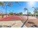 Outdoor basketball court with well-maintained surface at 1915 N Bernard Cir, Mesa, AZ 85207