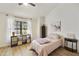 Bedroom with a twin bed, and decorative accents at 4901 E Kelton Ln # 1006, Scottsdale, AZ 85254