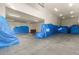 Extra large garage with high ceilings and ample space at 6523 N 135Th Dr, Glendale, AZ 85307