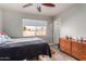 Well-lit bedroom with a double bed and ample closet space at 714 W Fogal Way, Tempe, AZ 85282