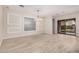 Elegant dining room with a chandelier and access to the backyard at 7591 N 87Th Ave, Glendale, AZ 85305