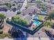 Aerial view of house with solar panels and neighborhood at 15896 N 182Nd Ave, Surprise, AZ 85388