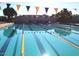 Community lap pool with designated lanes at 2949 N Acacia Way, Buckeye, AZ 85396