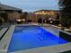 Inviting rectangular pool with built-in lighting at 2949 N Acacia Way, Buckeye, AZ 85396