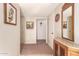 Bright entryway with neutral walls and tile flooring at 10728 W Cheryl Dr, Sun City, AZ 85351