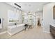 Spa-like bathroom with a large walk-in shower and a freestanding bathtub at 11946 E Cavedale Dr, Scottsdale, AZ 85262