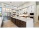 Modern kitchen with stainless steel appliances and large island at 11946 E Cavedale Dr, Scottsdale, AZ 85262