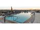 Rooftop pool with lounge chairs and city views at 2211 E Camelback Rd # 607, Phoenix, AZ 85016