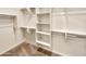 Large walk-in closet with ample shelving and hanging space at 2808 W Roosevelt Dr, San Tan Valley, AZ 85144