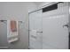 Clean bathroom featuring a large shower and updated fixtures at 14582 W Valentine St, Surprise, AZ 85379