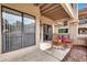 Private patio with seating area, great for relaxing at 9711 E Mountain View Rd # 1516, Scottsdale, AZ 85258