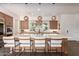 Modern kitchen with a large island and stainless steel appliances at 10986 N Northfield St, Surprise, AZ 85388