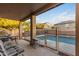 Inviting pool area with patio furniture and grill at 11867 W Grant St, Avondale, AZ 85323