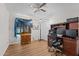 Home office with a desk, chair, and antique dresser at 12016 N 65Th Ave, Glendale, AZ 85304