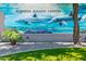 Mural of dolphins at the Surprise Aquatic Center at 15656 W Mercer Ln, Surprise, AZ 85379