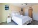 Guest bedroom with queen-size bed and ample closet space at 17621 N 18Th Dr, Phoenix, AZ 85023