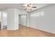 Bright bedroom with mirrored closet doors and access to bathroom at 2228 N 52Nd St # 240, Phoenix, AZ 85008