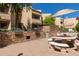 Outdoor grilling station and patio tables with umbrella; perfect for community gatherings at 2228 N 52Nd St # 240, Phoenix, AZ 85008