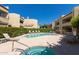 Refreshing community pool and spa with seating at 2228 N 52Nd St # 240, Phoenix, AZ 85008