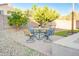 Patio furniture set on a paved patio area at 2556 W Ironstone Ave, Apache Junction, AZ 85120