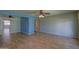 Open living area with wood-look floors and ceiling fan at 6115 N 12Th St # 1, Phoenix, AZ 85014