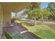 Relaxing patio with view of the community grounds at 6115 N 12Th St # 1, Phoenix, AZ 85014