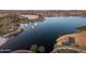 Aerial view of lake with fountains and landscaping at 17957 W Fairview St, Goodyear, AZ 85338