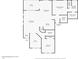 One-story floor plan with two bedrooms and two baths at 17957 W Fairview St, Goodyear, AZ 85338