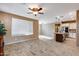 Kitchen with an island and stainless steel appliances at 17957 W Fairview St, Goodyear, AZ 85338