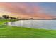 Enjoy sunsets over the lake in this community at 17957 W Fairview St, Goodyear, AZ 85338