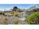 Relaxing water feature with landscaping at 17957 W Fairview St, Goodyear, AZ 85338