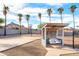 Large backyard with covered swing, basketball court at 15839 N 19Th St, Phoenix, AZ 85022