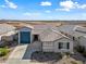 Aerial view of the home, showcasing its curb appeal and landscaping at 2860 N Riverdale Ln, Casa Grande, AZ 85122