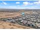 Aerial view showing home's location in a new, well-planned community at 2860 N Riverdale Ln, Casa Grande, AZ 85122