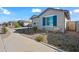 Side view of house with walkway and landscaping at 2860 N Riverdale Ln, Casa Grande, AZ 85122