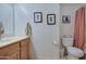 Clean and bright bathroom with a shower/tub combo at 6538 E Quiet Retreat --, Florence, AZ 85132