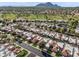 Aerial view of community, showing homes and landscaping near a golf course at 6620 N 79Th Pl, Scottsdale, AZ 85250