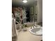 Bathroom with updated vanity and decorative accents at 6125 E Indian School Rd # 164, Scottsdale, AZ 85251