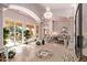 Grand entryway with high ceilings and views to the backyard at 9840 N 111Th Pl, Scottsdale, AZ 85259