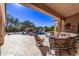 Resort-style backyard oasis with a large pool and spa at 9840 N 111Th Pl, Scottsdale, AZ 85259