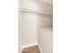 Shelving and extra storage space in this well-organized closet at 1136 N 84Th Pl, Scottsdale, AZ 85257