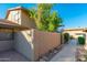Building exterior with walkway and landscaping, showing building architecture at 1136 N 84Th Pl, Scottsdale, AZ 85257