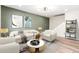 Bright living room features stylish furniture and a modern coffee table at 1136 N 84Th Pl, Scottsdale, AZ 85257