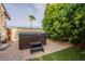 Relaxing hot tub on a paved patio in the backyard at 16804 E Monterey Dr, Fountain Hills, AZ 85268