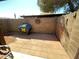 Private patio with built-in grill and block wall at 1831 E Kirkland Ln # B, Tempe, AZ 85281