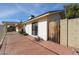 Brick paved pathway leading to the back of the house at 2007 W Flint St, Chandler, AZ 85224